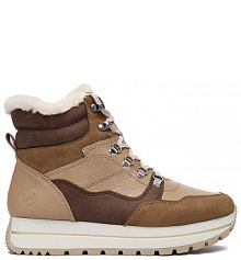 Botki Rieker beżowe damskie