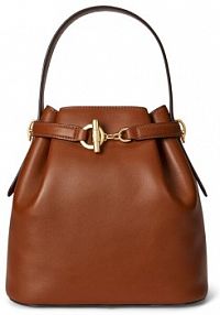 Worek LAUREN RALPH LAUREN brązowy