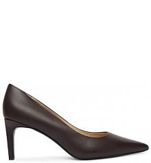 Szpilki Calvin Klein bordowy