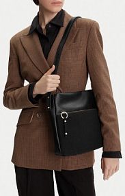 Torebka listonoszka Lasocki czarna