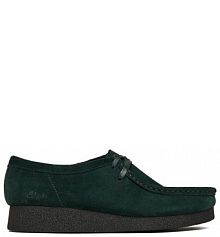 Półbuty Clarks zielone damskie