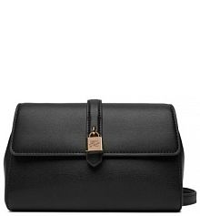 Torebka listonoszka KARL LAGERFELD czarna