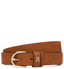 Pasek Tommy Hilfiger brązowy damski