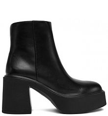 Botki na obcasie DeeZee czarne