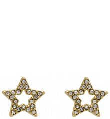 Kolczyki Coach złote