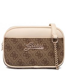 Torebka listonoszka Guess brązowa