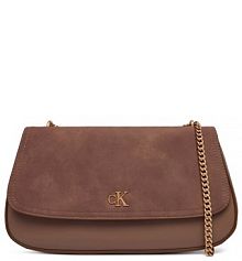 Torebka wieczorowa Calvin Klein beżowa