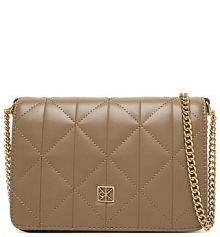 Torebka wieczorowa Calvin Klein beżowa