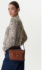 Torebka listonoszka Coccinelle brązowa