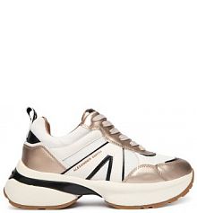 Sneakersy Alexander Smith złote damskie