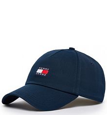 Czapka z daszkiem Tommy Jeans granatowa damska