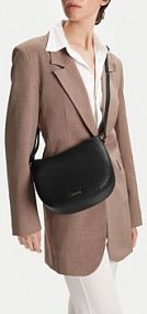 Torebka listonoszka Lasocki czarna