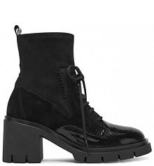 Botki na obcasie Hispanitas czarne