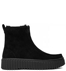 Botki Clarks czarne damskie