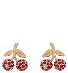 Kolczyki Coach złote