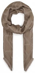 Szalik Calvin Klein beżowy damski