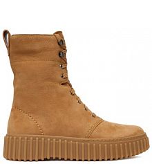 Botki Clarks brązowe damskie