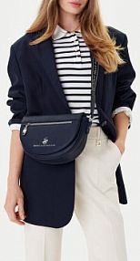 Torebka listonoszka Beverly Hills Polo Club granatowa