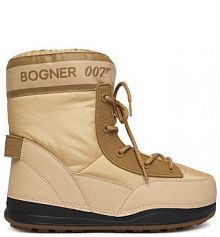 Śniegowce Bogner beżowe damskie