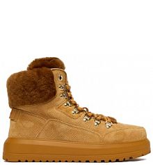 Botki Bogner beżowe damskie