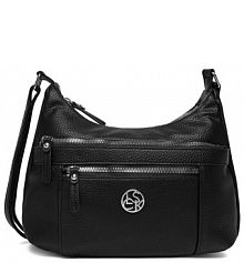 Torebka listonoszka Lasocki czarna