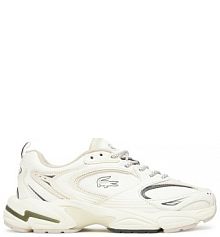 Sneakersy Lacoste écru damskie