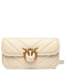 Torebka listonoszka PINKO écru