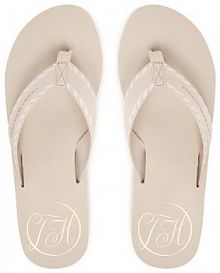 Japonki Tommy Hilfiger écru damskie