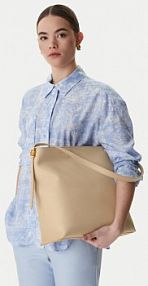 Torebka shopperka Coccinelle beżowa