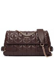 Torebka wieczorowa Guess brązowa