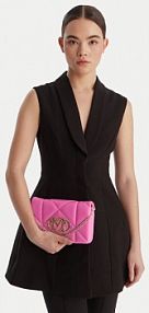 Torebka wieczorowa LOVE MOSCHINO różowa