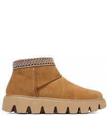 Śniegowce Rieker beżowe damskie