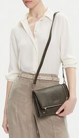 Torebka listonoszka Lasocki zielona