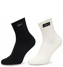 Skarpetki KARL LAGERFELD czarne damskie