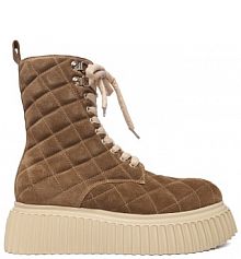 Kozaki AGL brązowe damskie