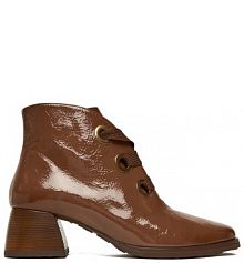 Botki na obcasie Hispanitas brązowe