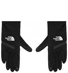 Rękawiczki skórzane The North Face czarne