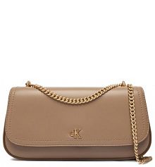 Torebka wieczorowa Calvin Klein beżowa