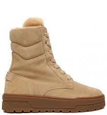 Botki Bogner beżowe damskie