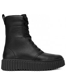 Botki Clarks czarne damskie