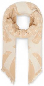 Szalik Guess beżowy damski