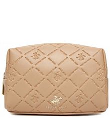 Kosmetyczka Beverly Hills Polo Club beżowa