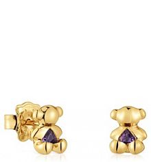 Kolczyki TOUS złote