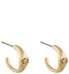 Kolczyki Coach złote