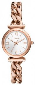 Zegarek Fossil różowe złocenie damski