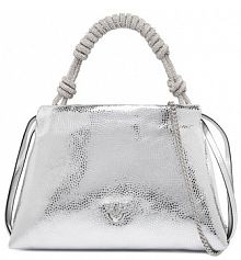 Torebka wieczorowa PINKO srebrna
