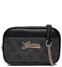 Torebka listonoszka Guess czarna