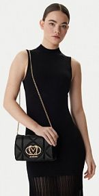 Torebka wieczorowa LOVE MOSCHINO czarna