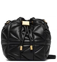 Torebka listonoszka KARL LAGERFELD czarna