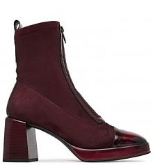 Botki na obcasie Hispanitas fioletowe